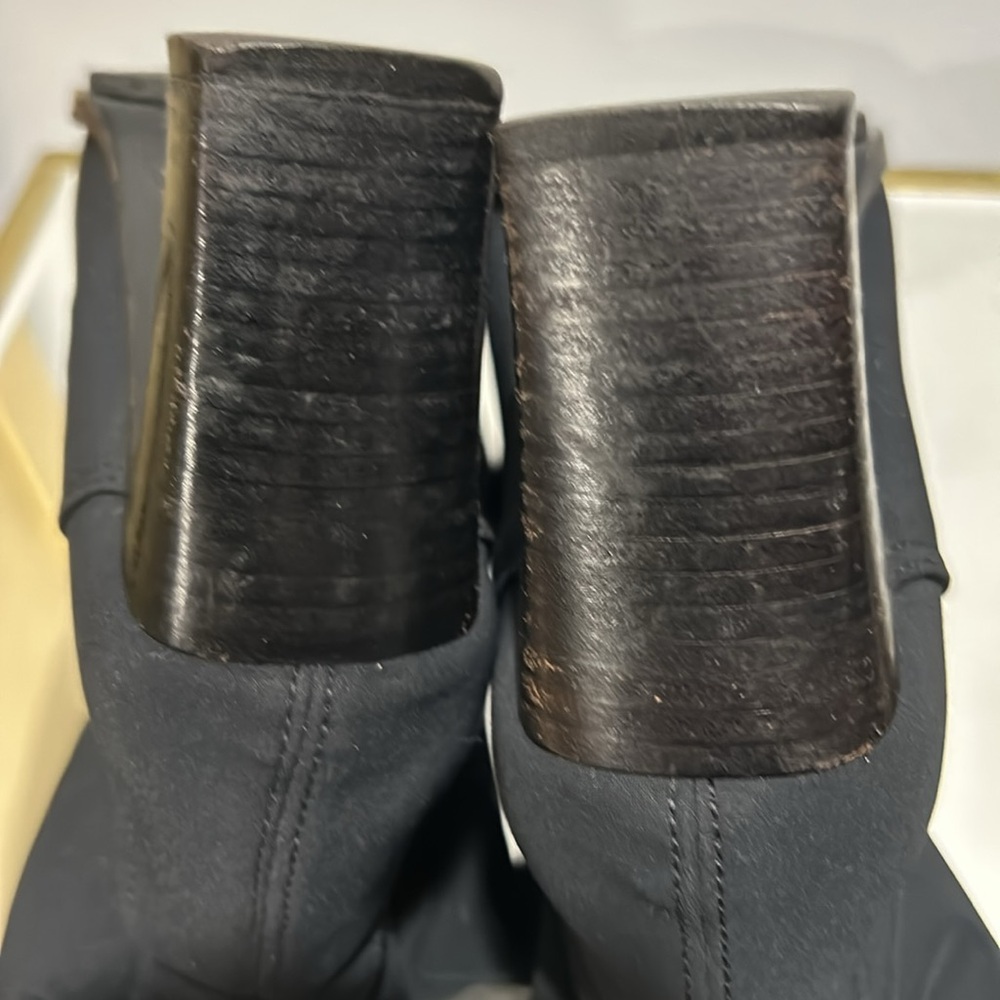 Escada Black Knee length nylon boots! - Picture 4 of 5